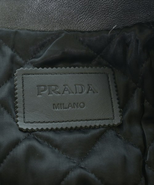 PRADA（プラダ）ライダース グレー サイズ:46(M位) メンズ/2200433028017