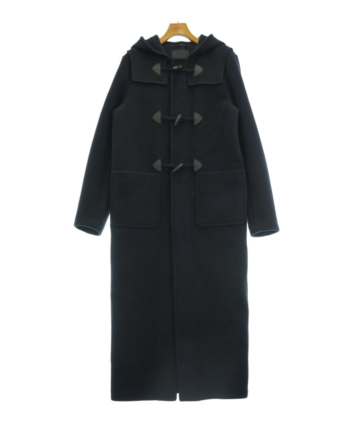 【おまけ付】 PRADA（プラダ）ダッフルコート メンズ サイズ:48(L位) 紺 ジャケット・アウター