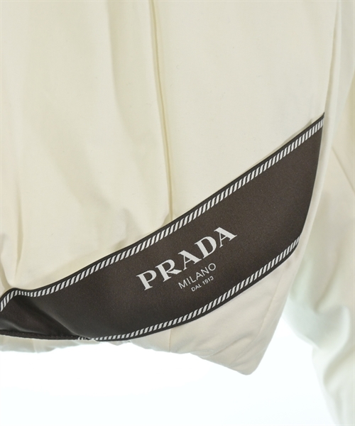 PRADA（プラダ）ダウンジャケット/ダウンベスト 白 サイズ:M メンズ/2200493365015