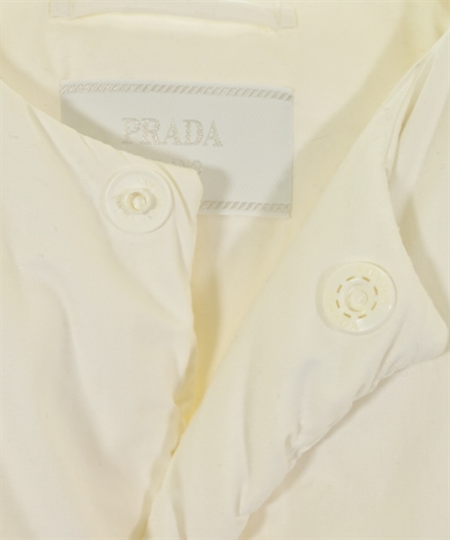 PRADA（プラダ）ダウンジャケット/ダウンベスト 白 サイズ:M メンズ/2200493365015