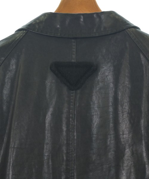 PRADA（プラダ）コート 黒 サイズ:52(XXL位) メンズ/2200500361016