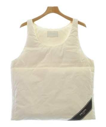 PRADA（プラダ）タンクトップ 白 サイズ:XS メンズ/2200501927013