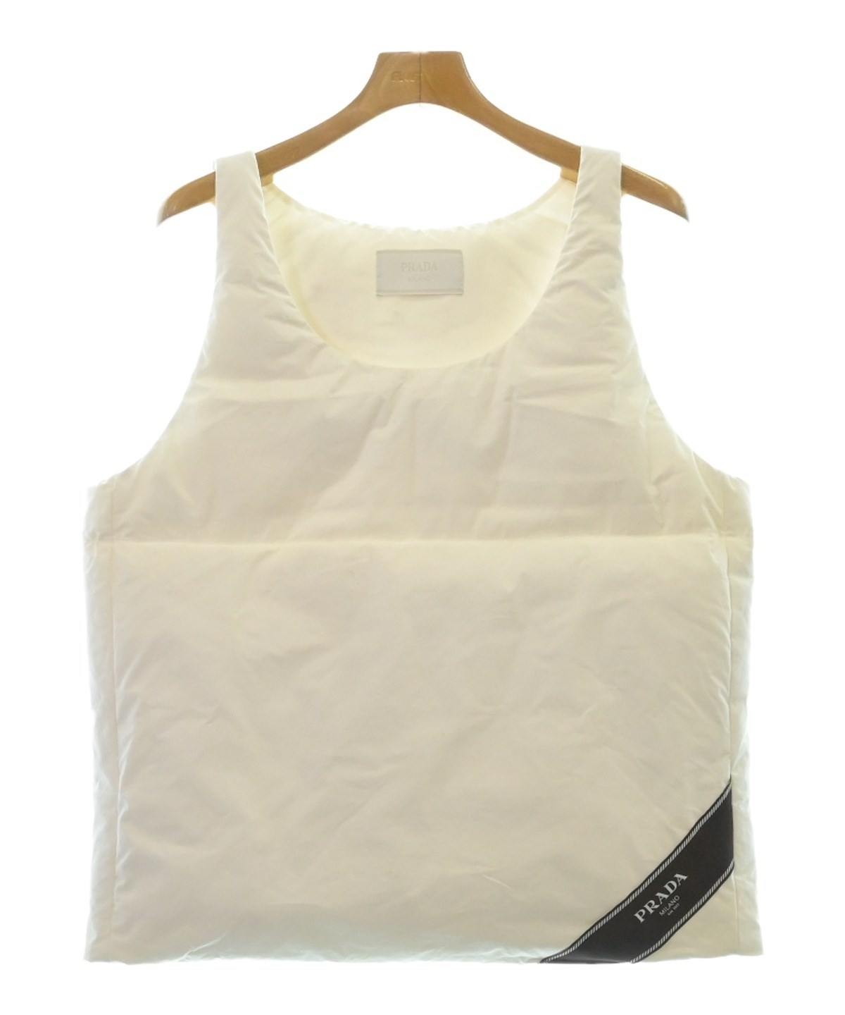 PRADA（プラダ）タンクトップ 白 サイズ:XS メンズ/2200501927013