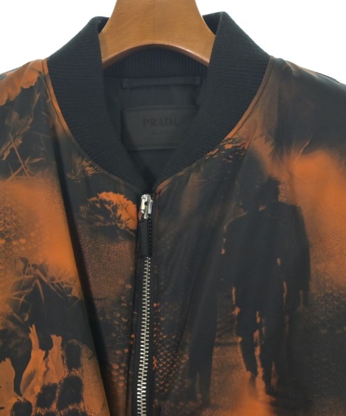 PRADA（プラダ）ミリタリーブルゾン 黒 サイズ:M メンズ/2200486031040