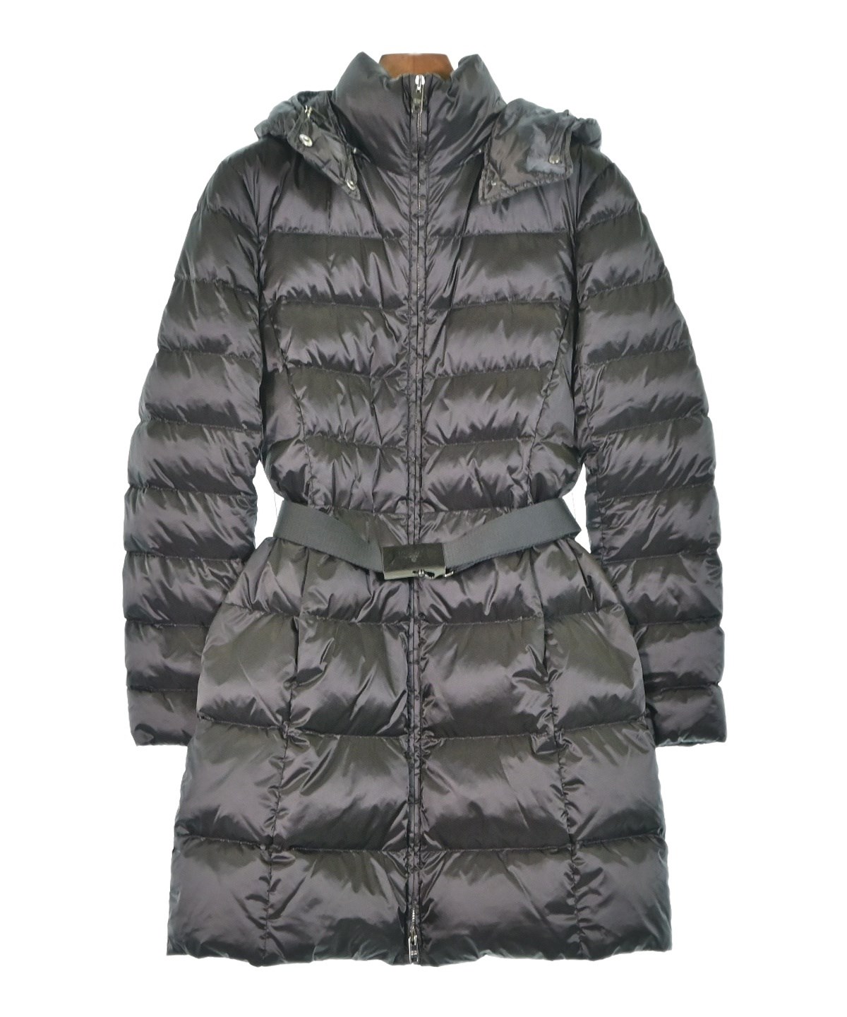 PRADA 濃いグレーベルト付きダウンコートサイズ38 4103725A0016_x1_a001.jpg