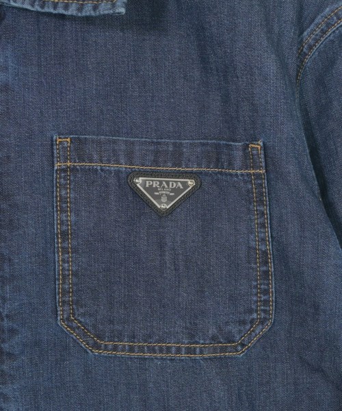 PRADA（プラダ）デニムジャケット 青 サイズ:M メンズ/2200634540288