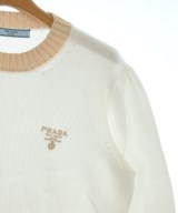 PRADA（プラダ）ニット・セーター 白 サイズ:40(M位) レディース/2200634551055