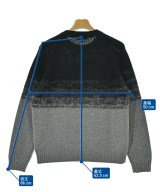 PRADA（プラダ）ニット・セーター グレー サイズ:48(L位) メンズ/2200635132031