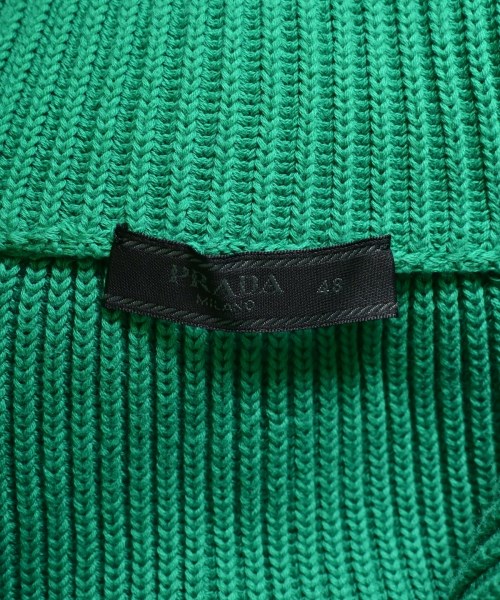 PRADA（プラダ）ニット・セーター 緑 サイズ:48(L位) メンズ/2200635132048
