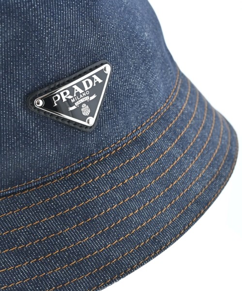 PRADA（プラダ）ハット 紺 サイズ:XXL メンズ/2200635398048