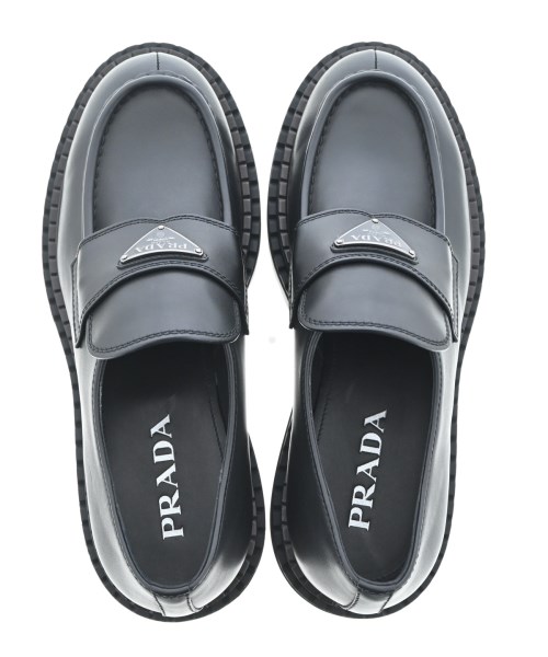 PRADA（プラダ）ビジネス・ドレスシューズ 黒 サイズ:UK7(25.5cm位) メンズ/2200635398055