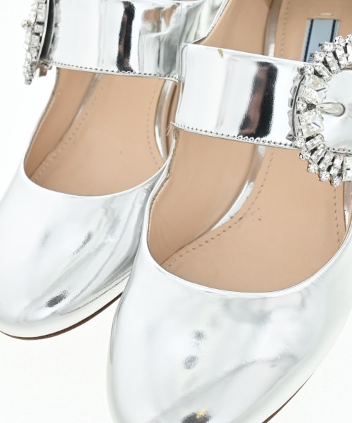 PRADA（プラダ）パンプス シルバー サイズ:EU35(21.5cm位) レディース/2200635546043