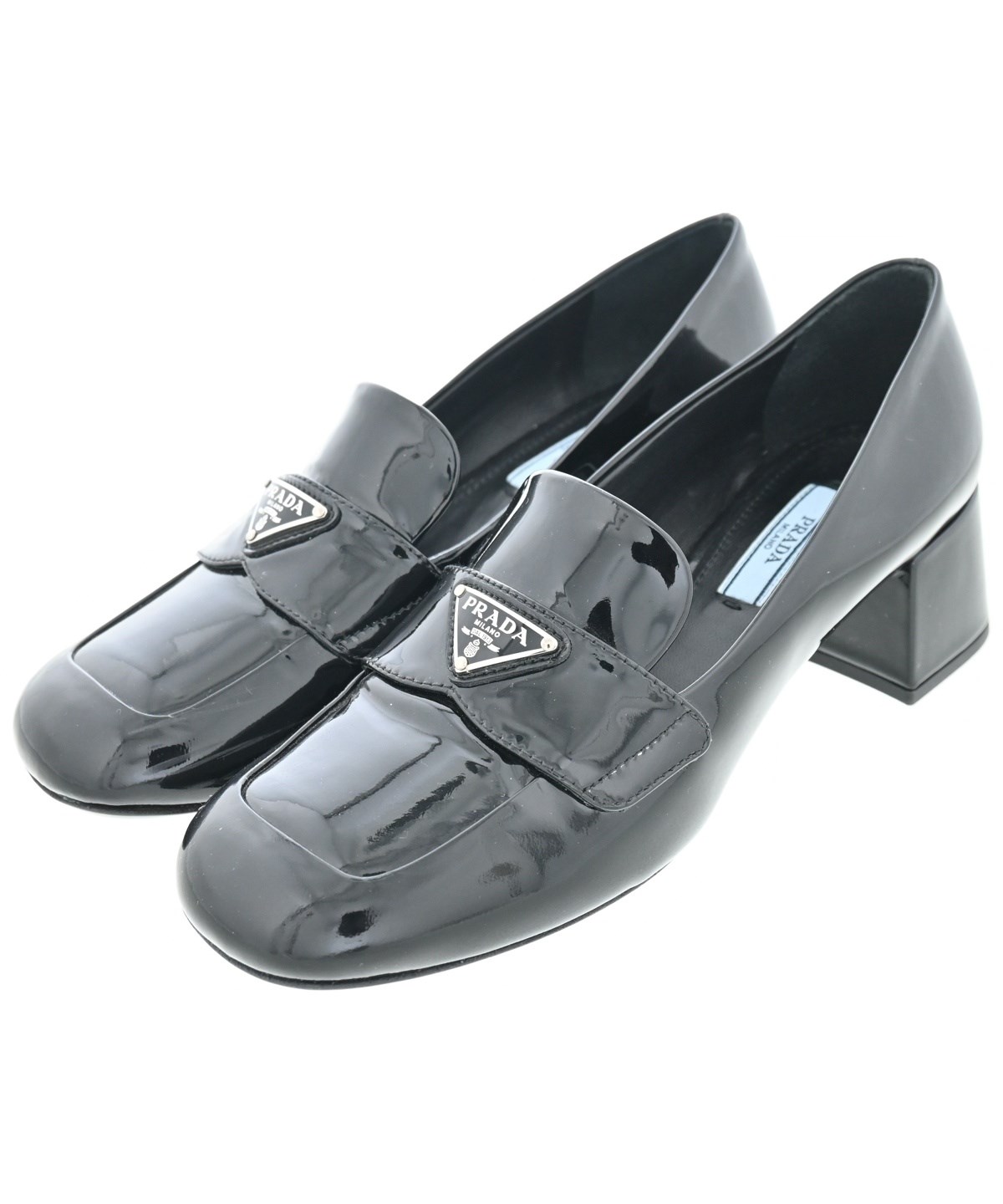 PRADA（プラダ）ビジネス・ドレスシューズ 黒 サイズ:EU36(22.5cm位