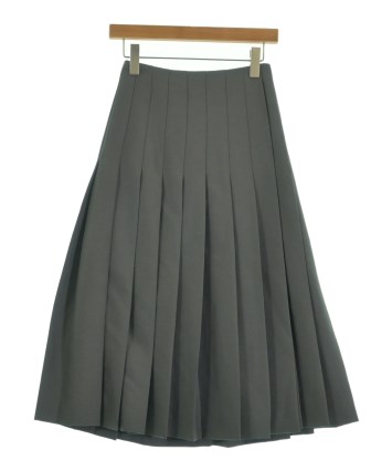 PRADA（プラダ）ロング・マキシ丈スカート グレー サイズ:36(XS位