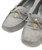 PRADA（プラダ）モカシン/デッキシューズ グレー サイズ:EU36(22.5cm位) レディース/2200621842135