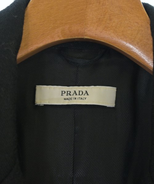 PRADA（プラダ）チェスターコート 黒 サイズ:38(S位) レディース/2200635779021