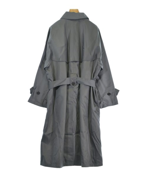 PRADA（プラダ）ステンカラーコート グレー サイズ:36(XS位) レディース/2200635818300