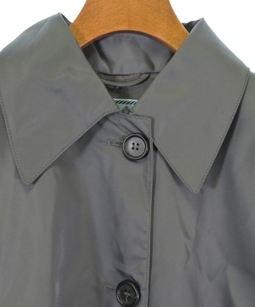 PRADA（プラダ）ステンカラーコート グレー サイズ:36(XS位) レディース/2200635818300