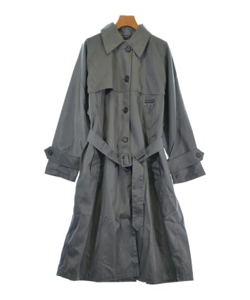 PRADA コート　42サイズ　グレー PRADA コート 42サイズ グレー グレー シングルブレスト ダブル