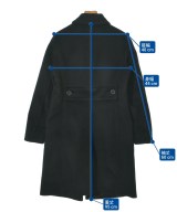 PRADA（プラダ）ステンカラーコート 黒 サイズ:40(M位) レディース/2200635818409