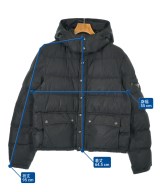 PRADA（プラダ）ダウンジャケット/ダウンベスト 黒 サイズ:50(XL位) メンズ/2200635863010