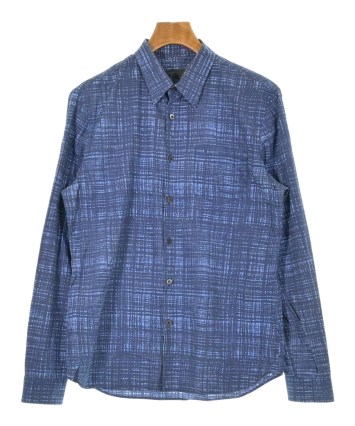 PRADA（プラダ）ドレスシャツ 紺 サイズ:40(L位) メンズ/2200636434028