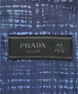 PRADA（プラダ）ドレスシャツ 紺 サイズ:40(L位) メンズ/2200636434028