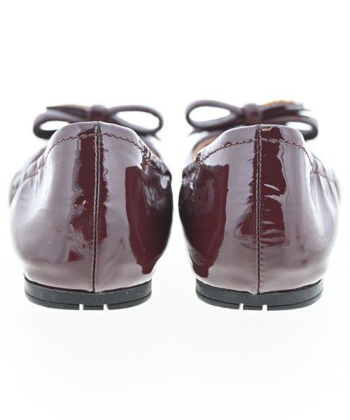 PRADA（プラダ）バレエシューズ/オペラシューズ 赤 サイズ:EU37 1/2(24cm位) レディース/2200636674226