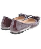 PRADA（プラダ）バレエシューズ/オペラシューズ 赤 サイズ:EU37 1/2(24cm位) レディース/2200636674226