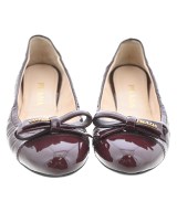 PRADA（プラダ）バレエシューズ/オペラシューズ 赤 サイズ:EU37 1/2(24cm位) レディース/2200636674226