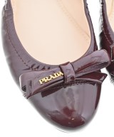 PRADA（プラダ）バレエシューズ/オペラシューズ 赤 サイズ:EU37 1/2(24cm位) レディース/2200636674226