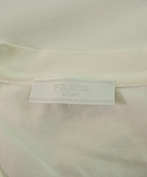 PRADA（プラダ）Tシャツ・カットソー 白 サイズ:M メンズ/2200636789043