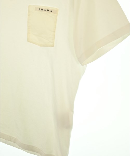 PRADA（プラダ）Tシャツ・カットソー 白 サイズ:M メンズ/2200636789043