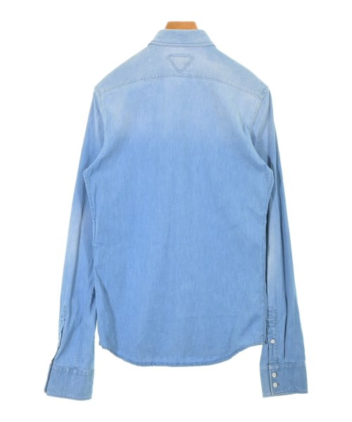 PRADA（プラダ）カジュアルシャツ 青 サイズ:40(L位) メンズ/2200636833029