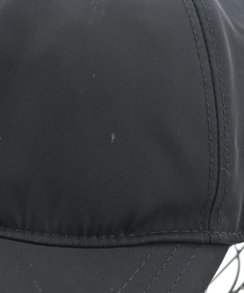 PRADA（プラダ）キャップ 黒 サイズ:M メンズ/2200637000123