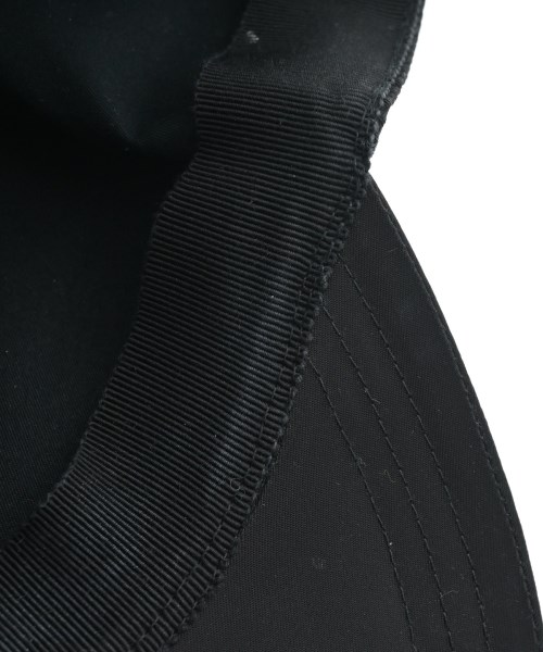 PRADA（プラダ）キャップ 黒 サイズ:M メンズ/2200637000123