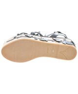 PRADA（プラダ）サンダル 黒 サイズ:38 1/2(25cm位) レディース/2200637395014