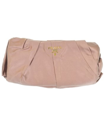 PRADA（プラダ）クラッチバッグ ピンク サイズ:- レディース