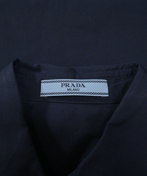 PRADA（プラダ）カジュアルシャツ 紺 サイズ:38(S位) レディース/2200637475013