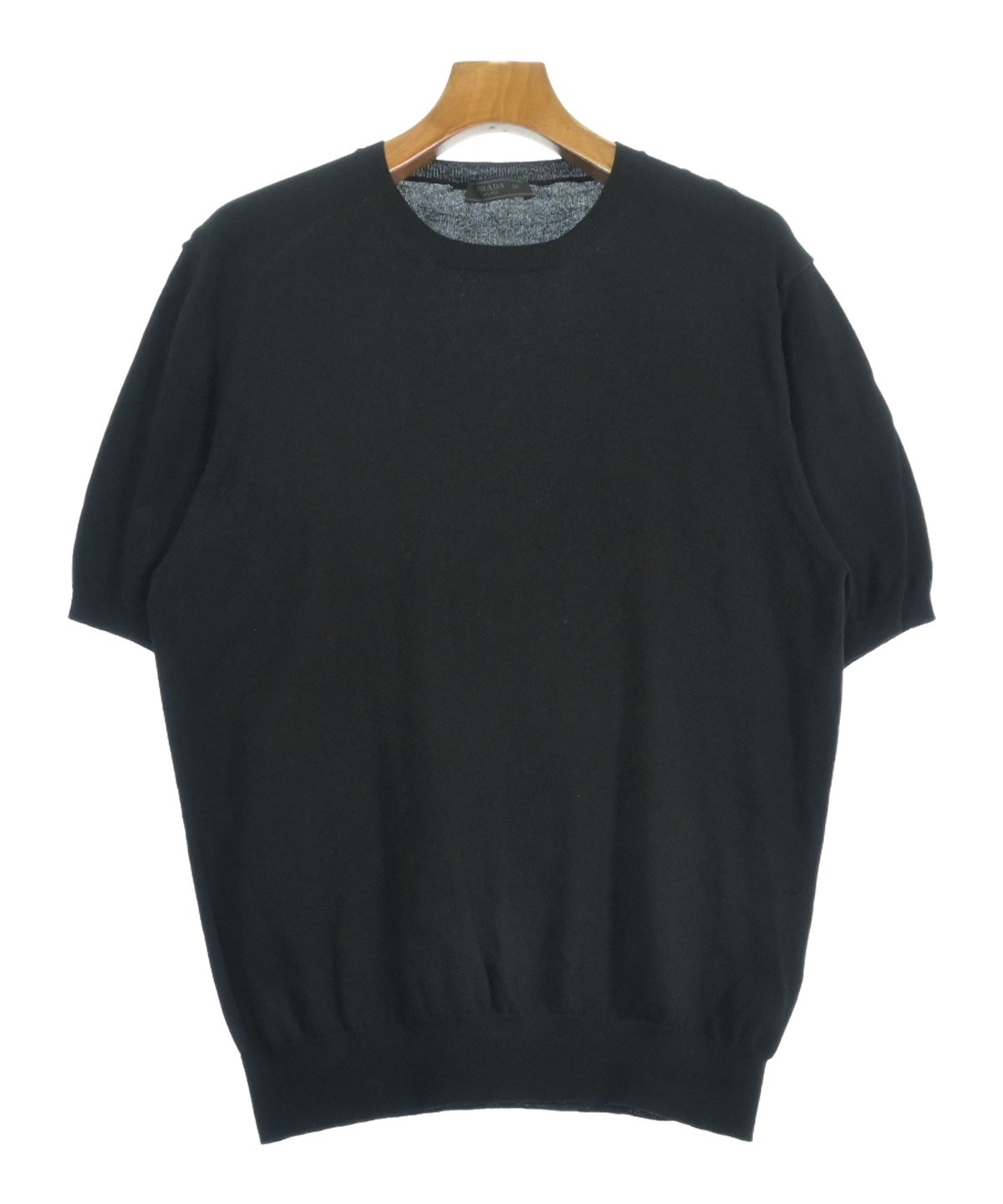 PRADA（プラダ）ニット・セーター 黒 サイズ:50(XL位) メンズ