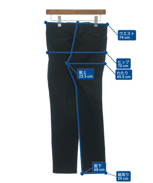 PRADA（プラダ）スラックス 黒 サイズ:38(S位) レディース/2200637475044