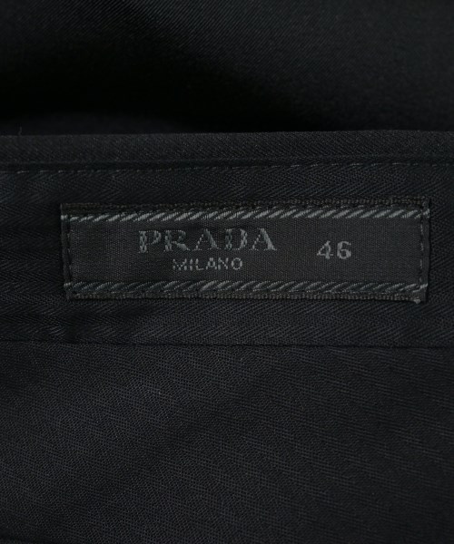 PRADA（プラダ）スラックス 黒 サイズ:46(M位) メンズ/2200637475051