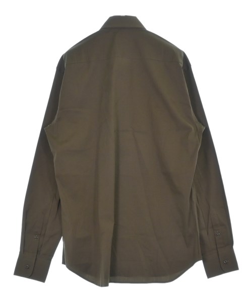 PRADA（プラダ）ドレスシャツ 茶 サイズ:41(XL位) メンズ/2200594035596