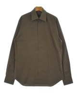 PRADA（プラダ）ドレスシャツ 茶 サイズ:41(XL位) メンズ/2200594035596