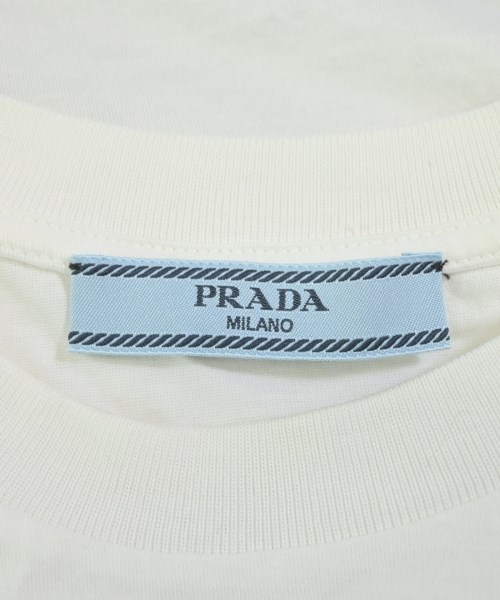 PRADA（プラダ）Tシャツ・カットソー 白 サイズ:XS レディース/2200633628123
