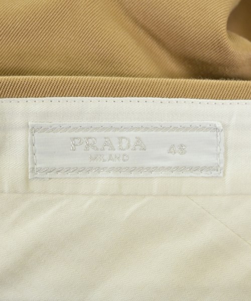 PRADA（プラダ）スラックス ベージュ サイズ:48(L位) メンズ/2200637191289