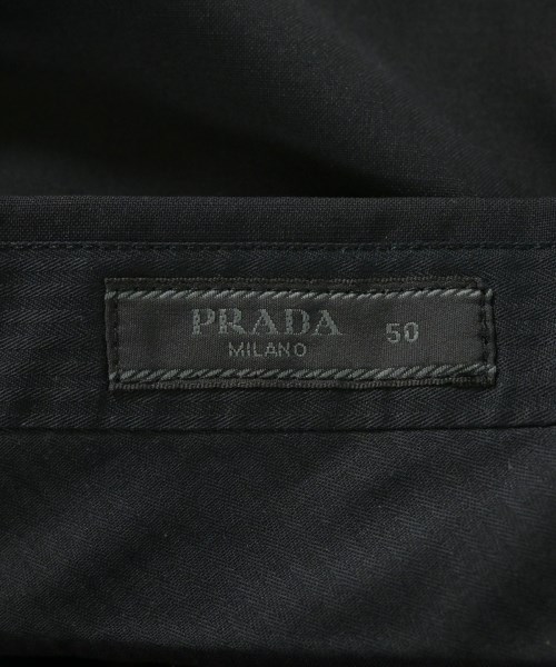 PRADA（プラダ）スラックス 黒 サイズ:50(XL位) メンズ/2200638392012