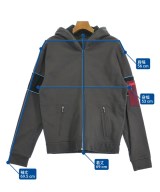 PRADA（プラダ）パーカー グレー サイズ:L メンズ/2200588911189