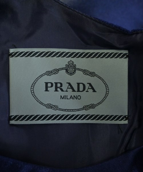 PRADA（プラダ）ワンピース 紺 サイズ:38(S位) レディース/2200622987125
