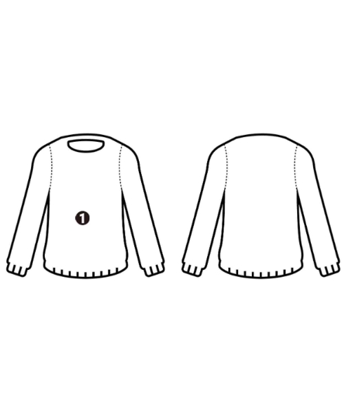 PRADA（プラダ）ニット・セーター グレー サイズ:38(S位) レディース/2200638391060